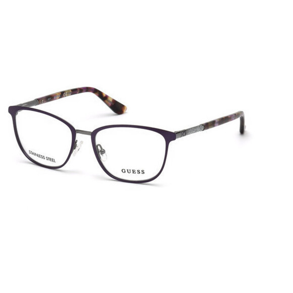 NWT GUESS 2659 51082 Matte Violet Eyeglasses - Picture 1 of 2